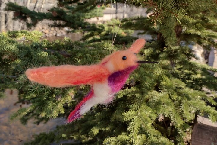 Felting Hummingbird Ornament Class in Estes Park - Photo 1 of 6